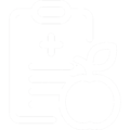 White line art document icon showing tracking charts to represent a bespoke naturopathic nutrition essex treatment plan